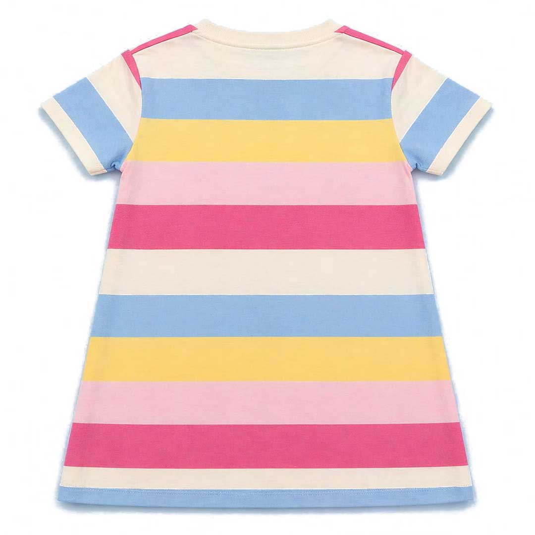 Girl's/Ladies Yarn Dyed Stripe Tee Shirt