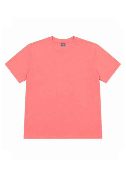 Vintage Wash Tee Shirt- Fuchia Mineral