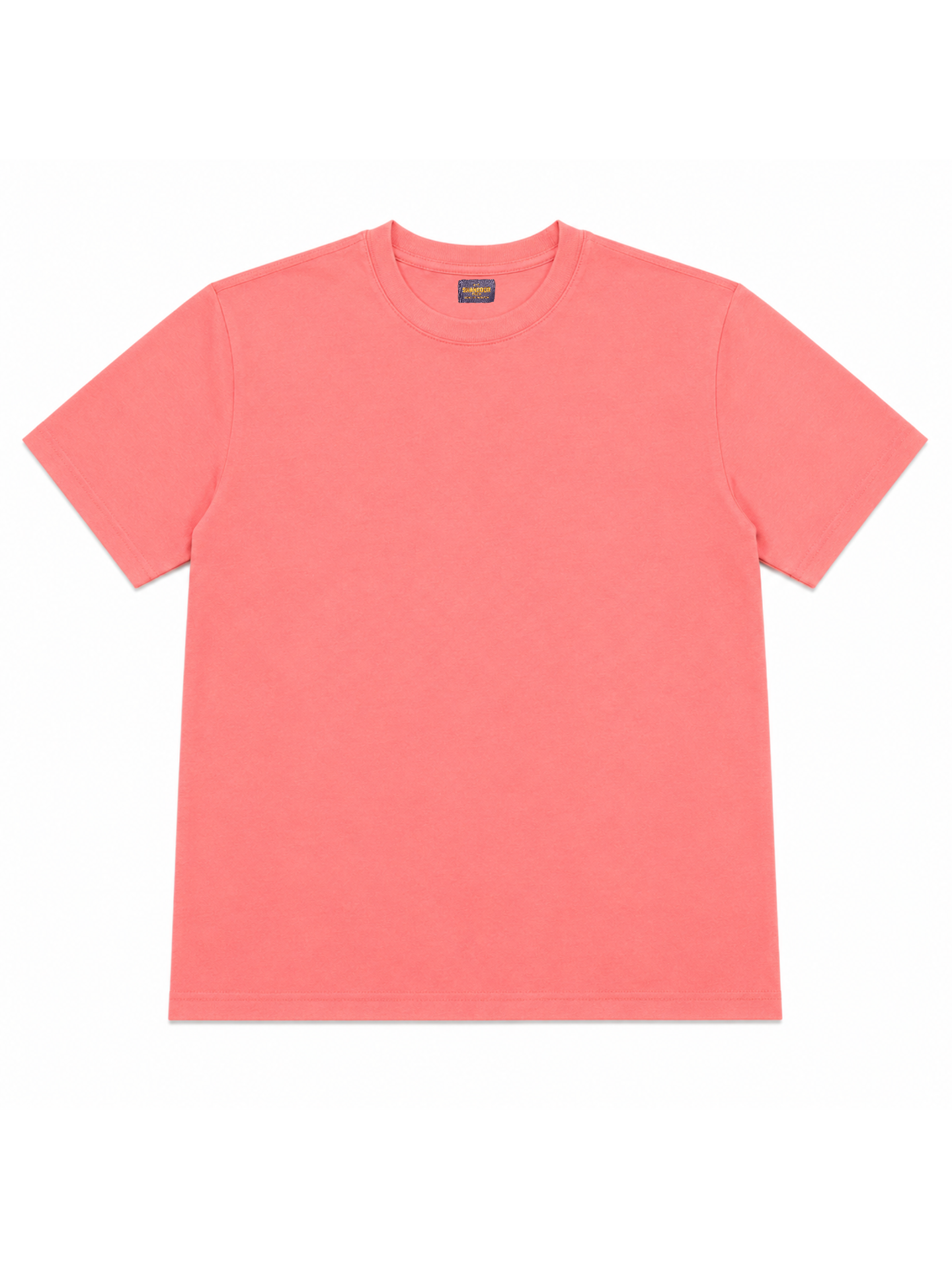Vintage Wash Tee Shirt- Fuchia Mineral