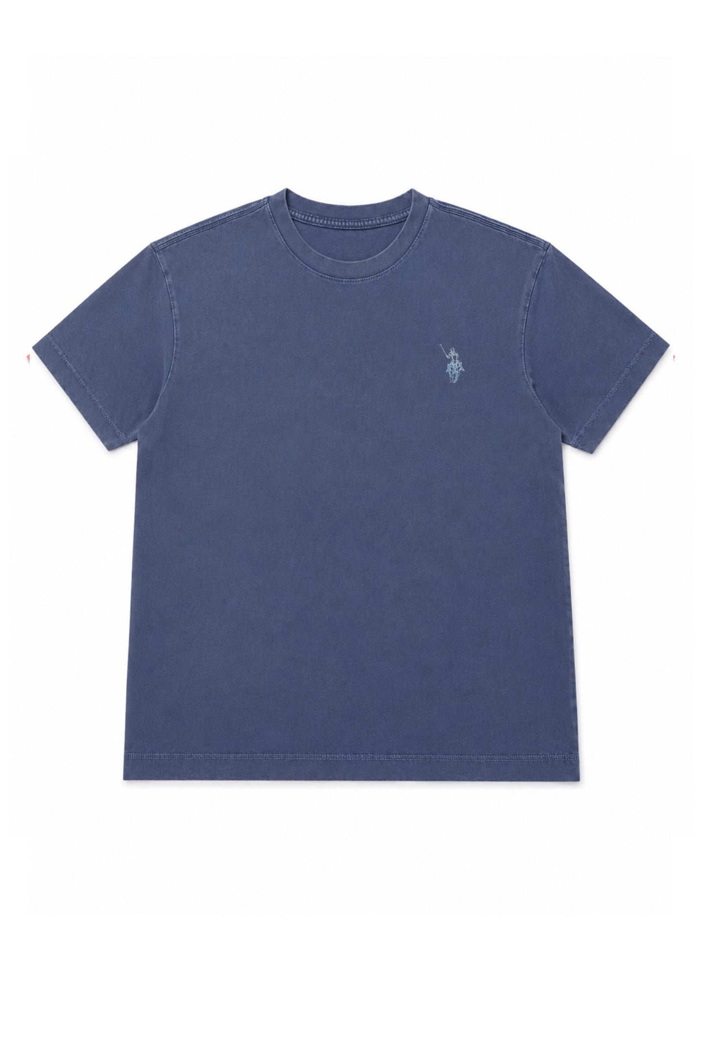 Vintage Wash Tee Shirt- Navy Mineral