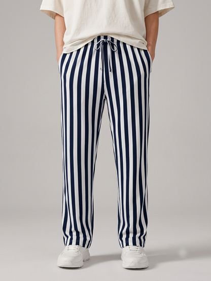 Yarn Dyed Stripe Trouser