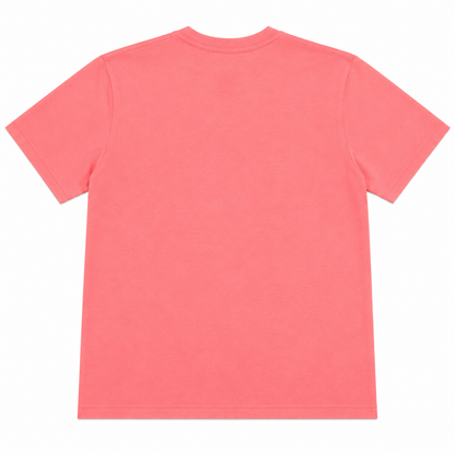 Vintage Wash Tee Shirt- Fuchia Mineral