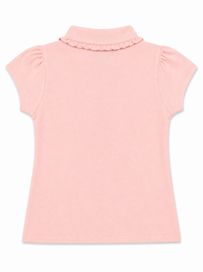 Girl's Frill Polo Shirt