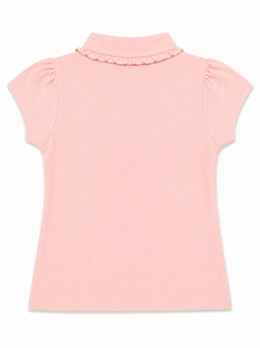 Girl's Frill Polo Shirt