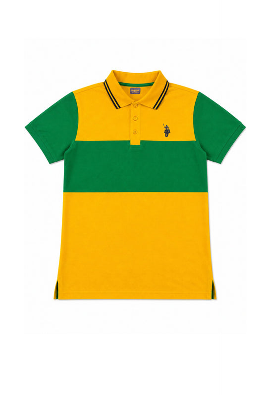 Cut & Sew Fasihon Polo