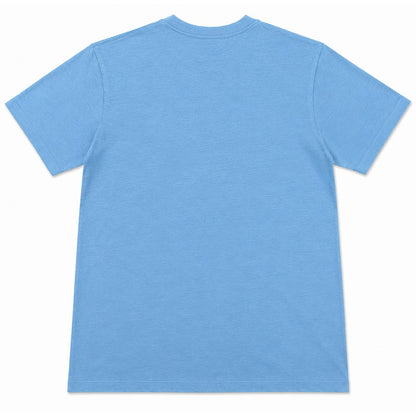 Vintage Wash Tee Shirt-Sky Blue Mineral