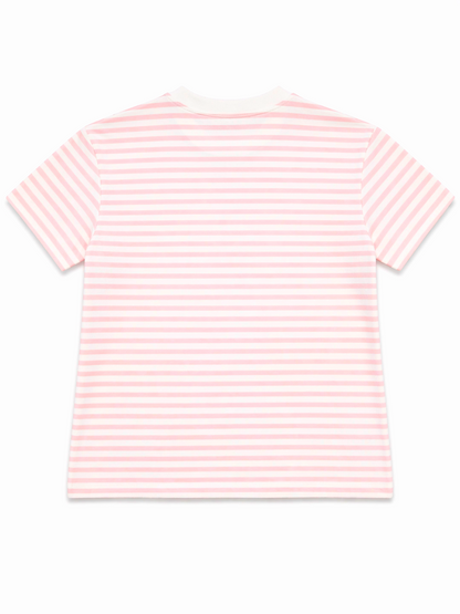 Yarn Dyed Stripe Tee Shirt