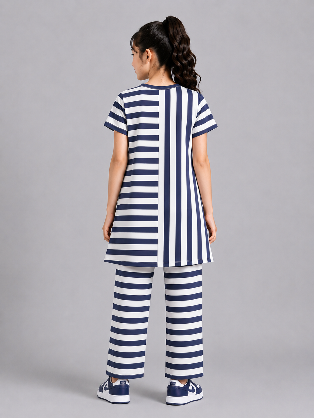 Yarn Dyed Cut and Sew Stripe Dress