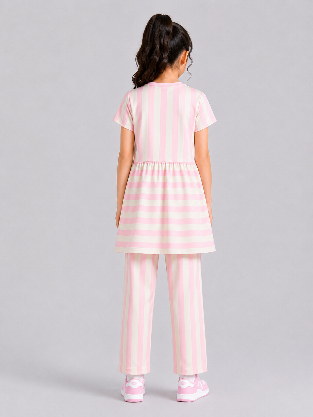 Yarn Dyed Cut and Sew Stripe Dress