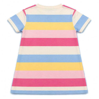 Girl's/Ladies Yarn Dyed Stripe Tee Shirt