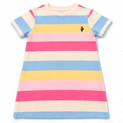 Girl's/Ladies Yarn Dyed Stripe Tee Shirt