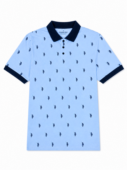AOP Shandoor Fashon Polo