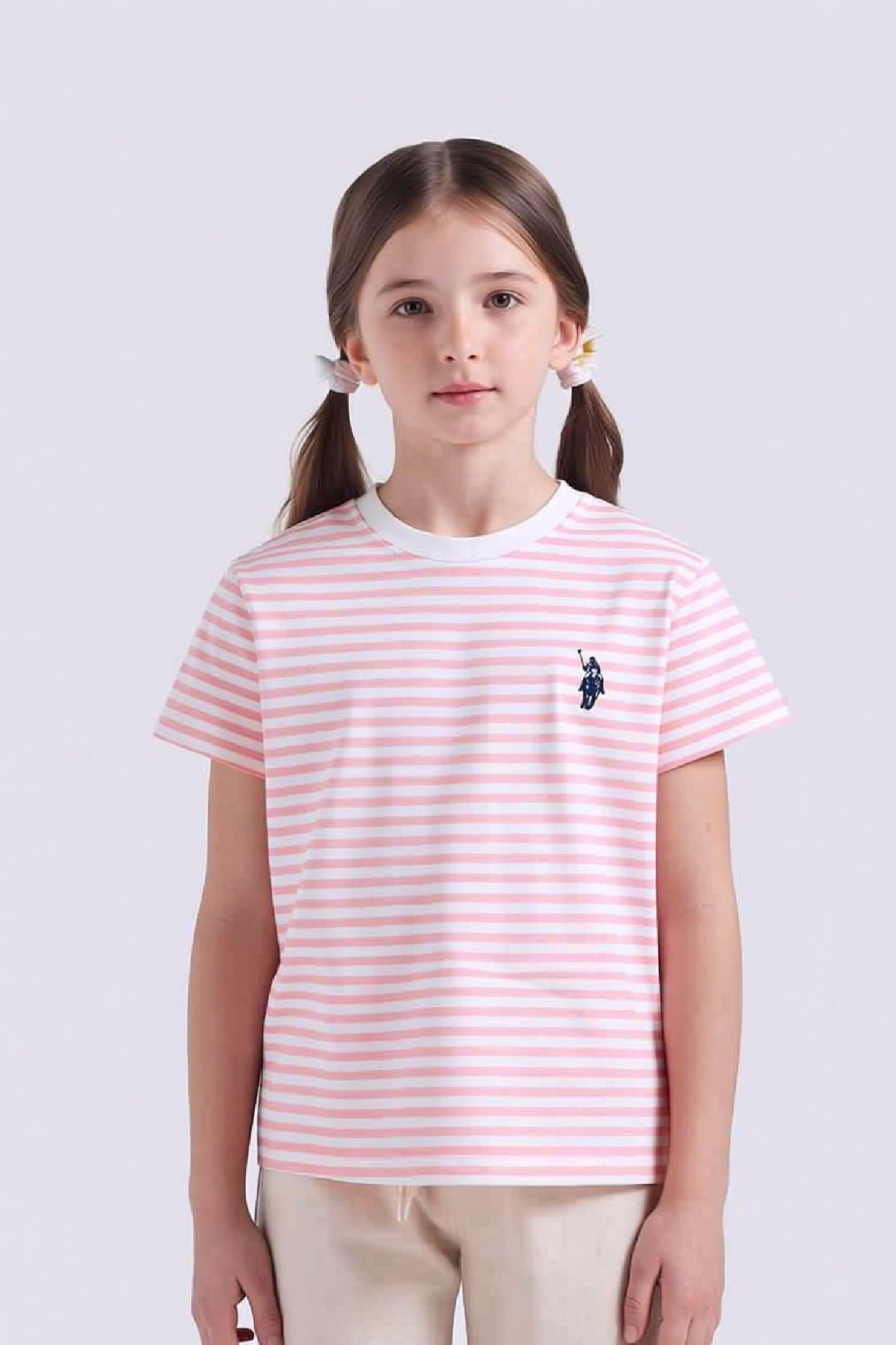 Yarn Dyed Stripe Tee Shirt