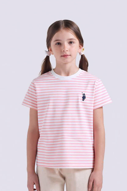 Yarn Dyed Stripe Tee Shirt